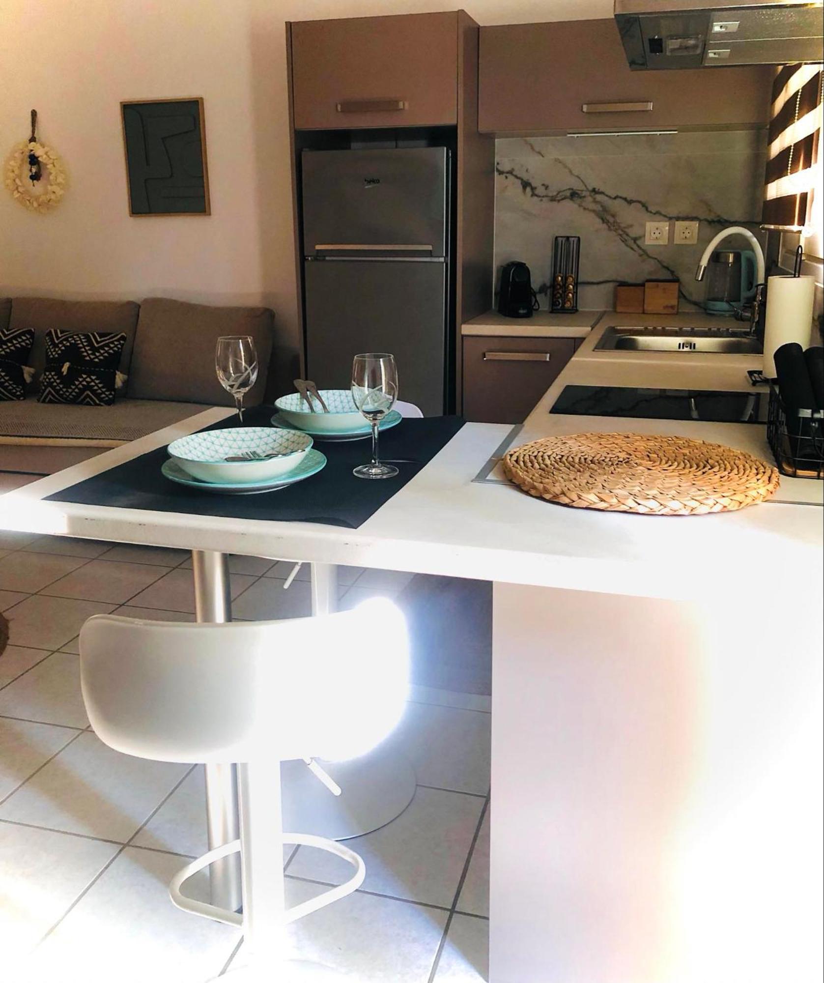 Appartamento Cozy Flat With Garden Tínos Esterno foto