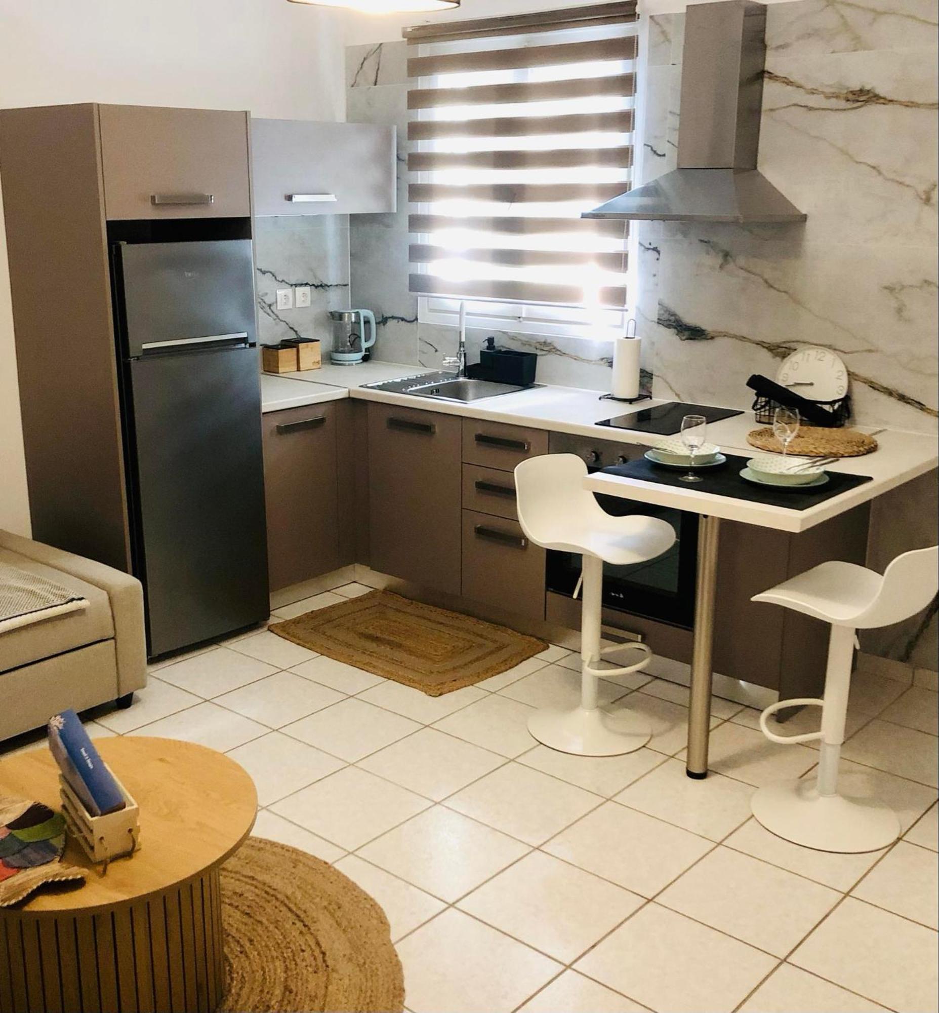 Appartamento Cozy Flat With Garden Tínos Esterno foto